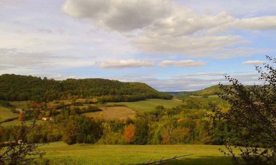 Bed and Breakfast Domaine La Rose Caylus Екстер'єр фото